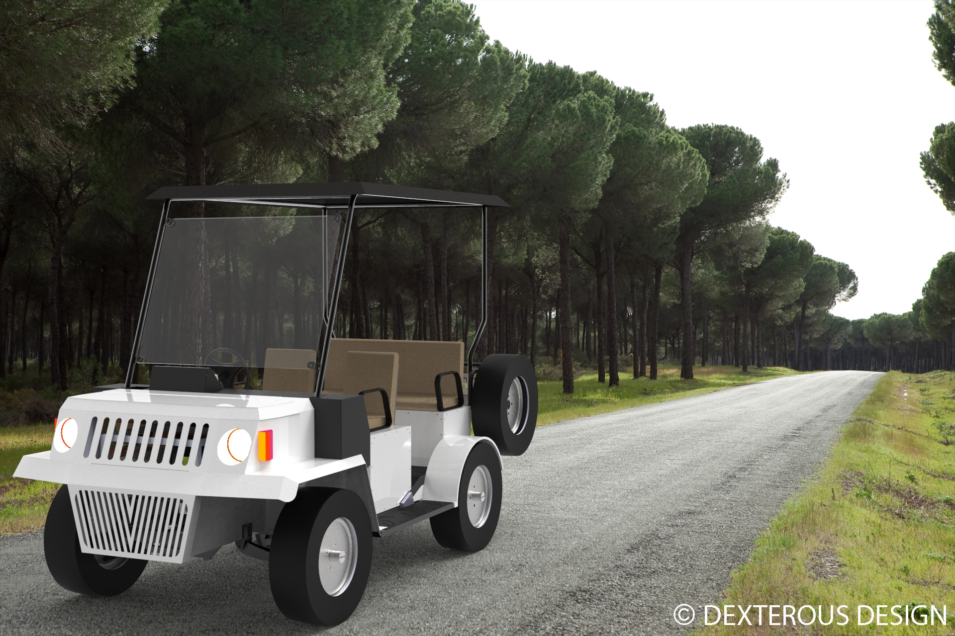 E-Golf Cart